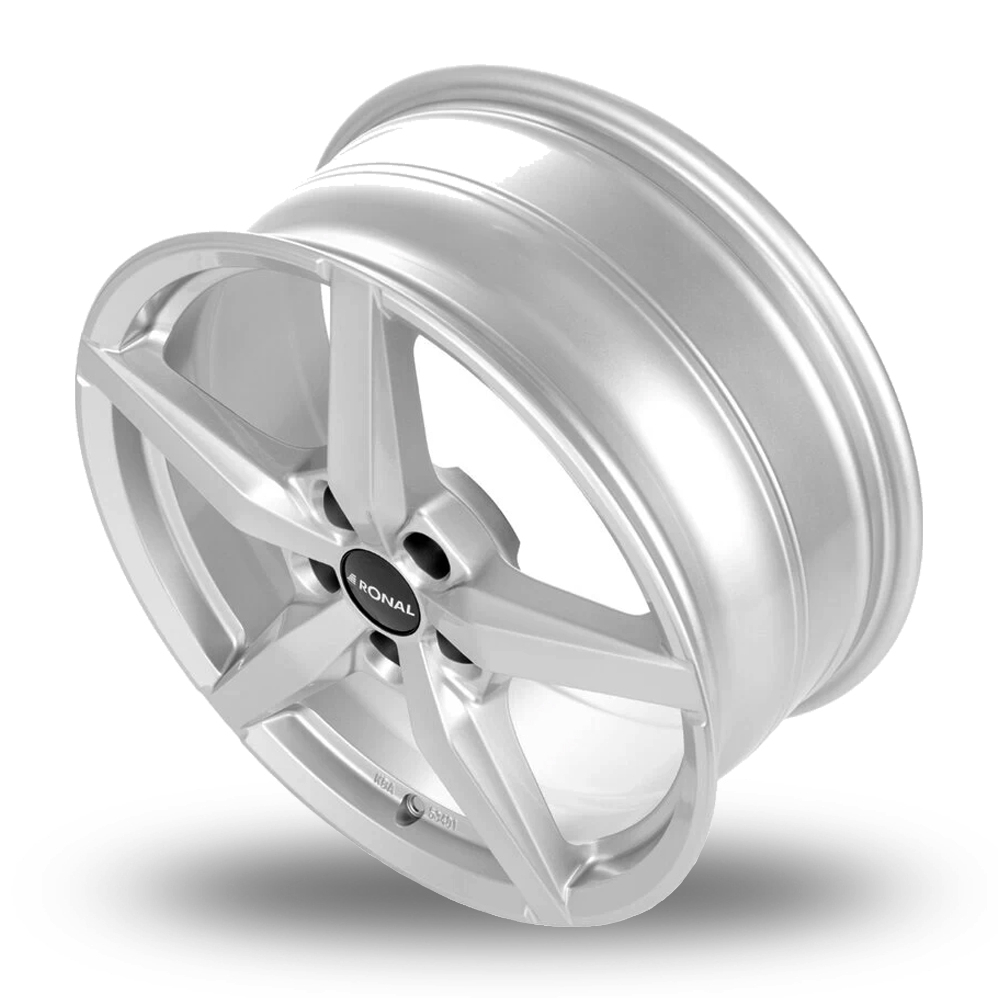 17" Ronal R69 Platinum Silver Alloy Wheels