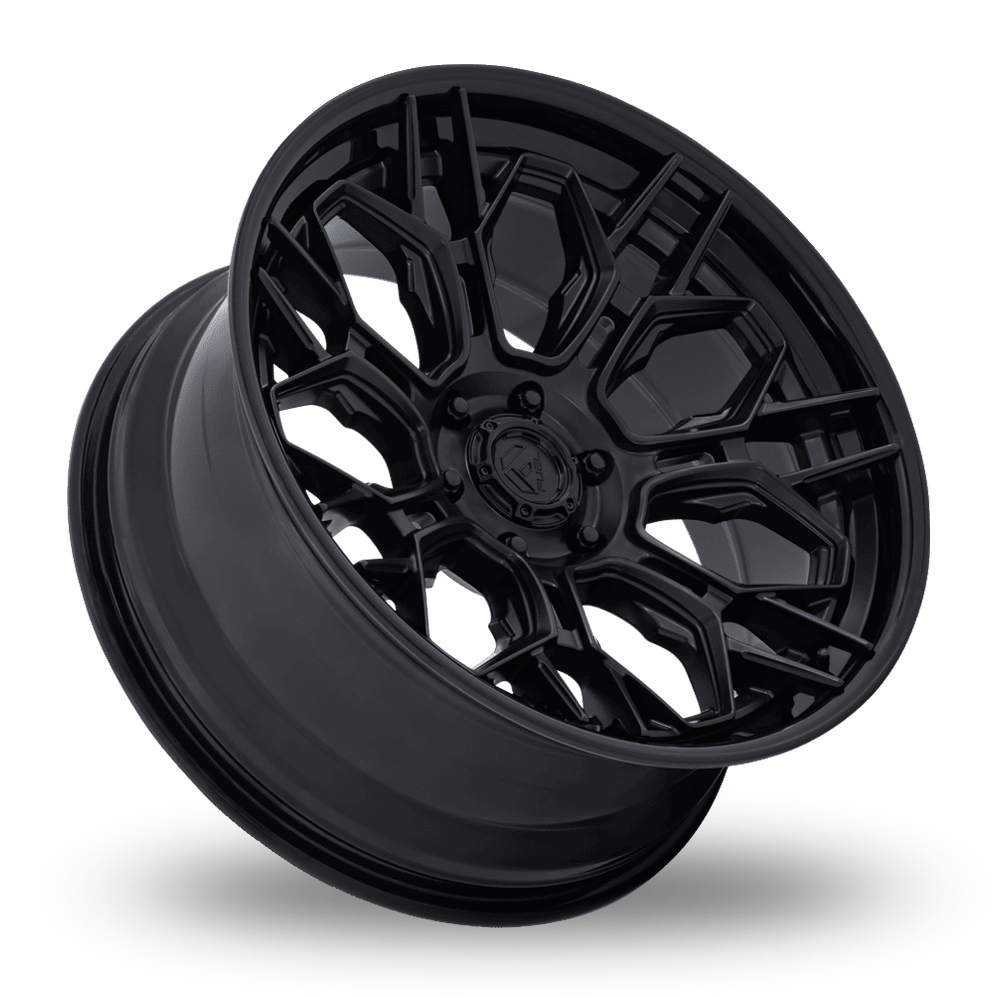 20" Fuel Off-Road FC409 Hive (USA Warehouse) Matt Black Gloss Black Lip Alloy Wheels