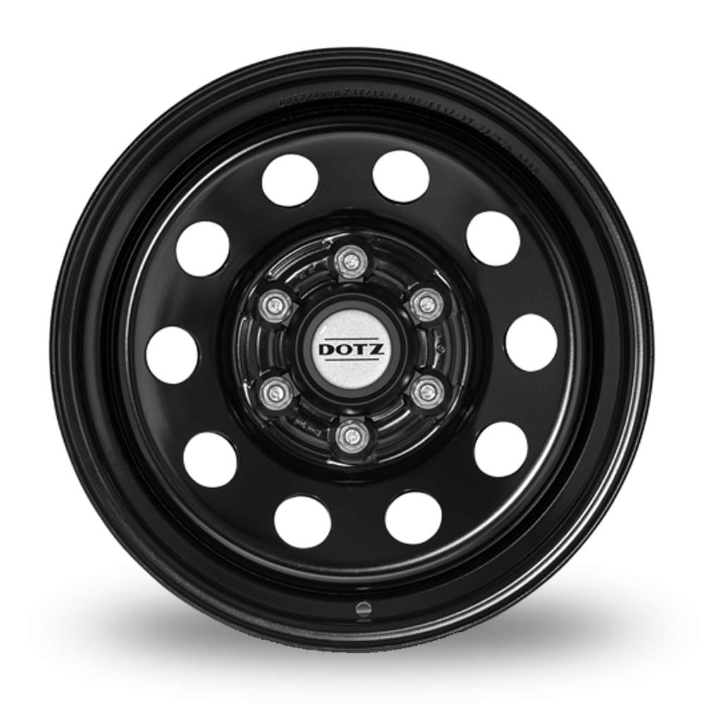 16" Dotz Modular Gloss Black Alloy Wheels