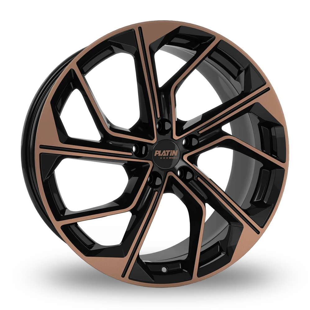 Platin P 116 Black Copper Polished Alloy Wheels