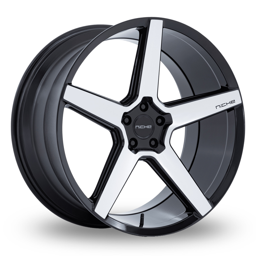 Niche NC283 Modena (USA Warehouse) Gloss Black Machined Face Alloy Wheels