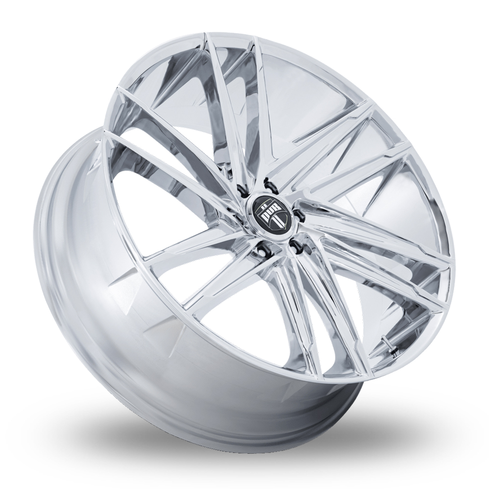 24" DUB DC275 Blaze Chrome Alloy Wheels