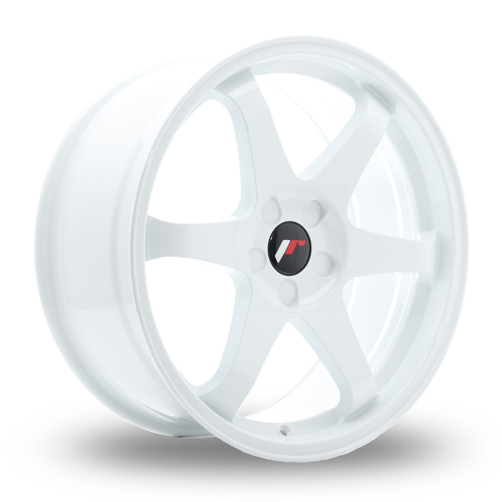 Japan Racing JR3 (8.5x19) (Custom Fitment) White Alloy Wheels
