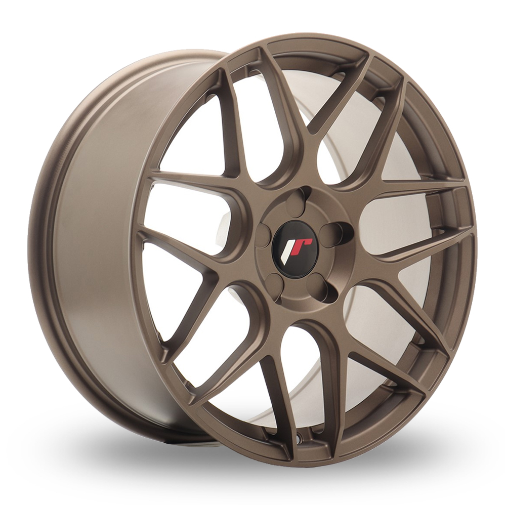 Japan Racing JR18 (8.5x18) (Custom Fitment) Matt Bronze Alloy Wheels