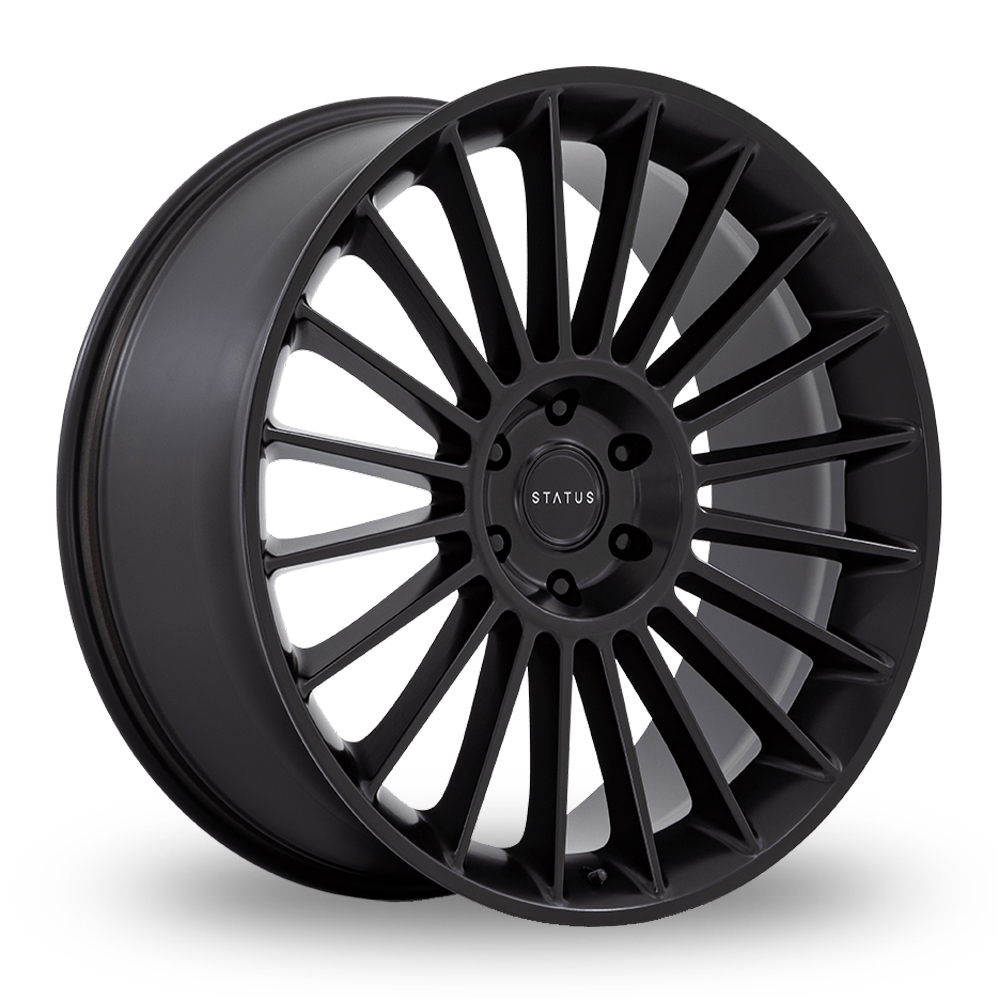 Status Venti (USA Warehouse) Matt Black Alloy Wheels
