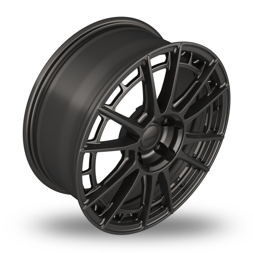 18" Cades Seline Matt Gunmetal Alloy Wheels