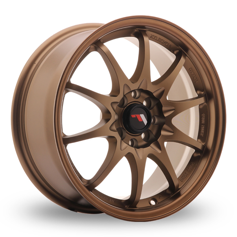 16 Inch Japan Racing JR5 (7x16) Dark Anodized Bronze Alloy Wheels