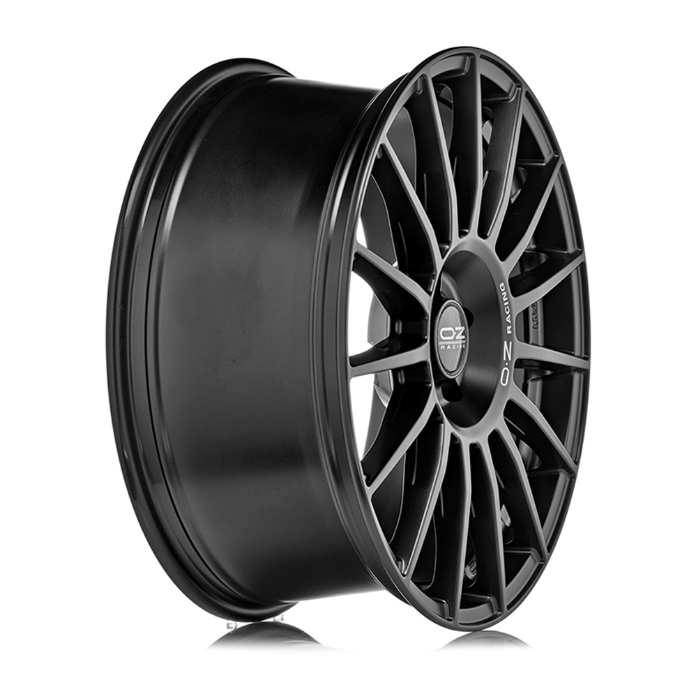 20" OZ Racing Superturismo Dakar Matt Black Silver Lettering Alloy Wheels