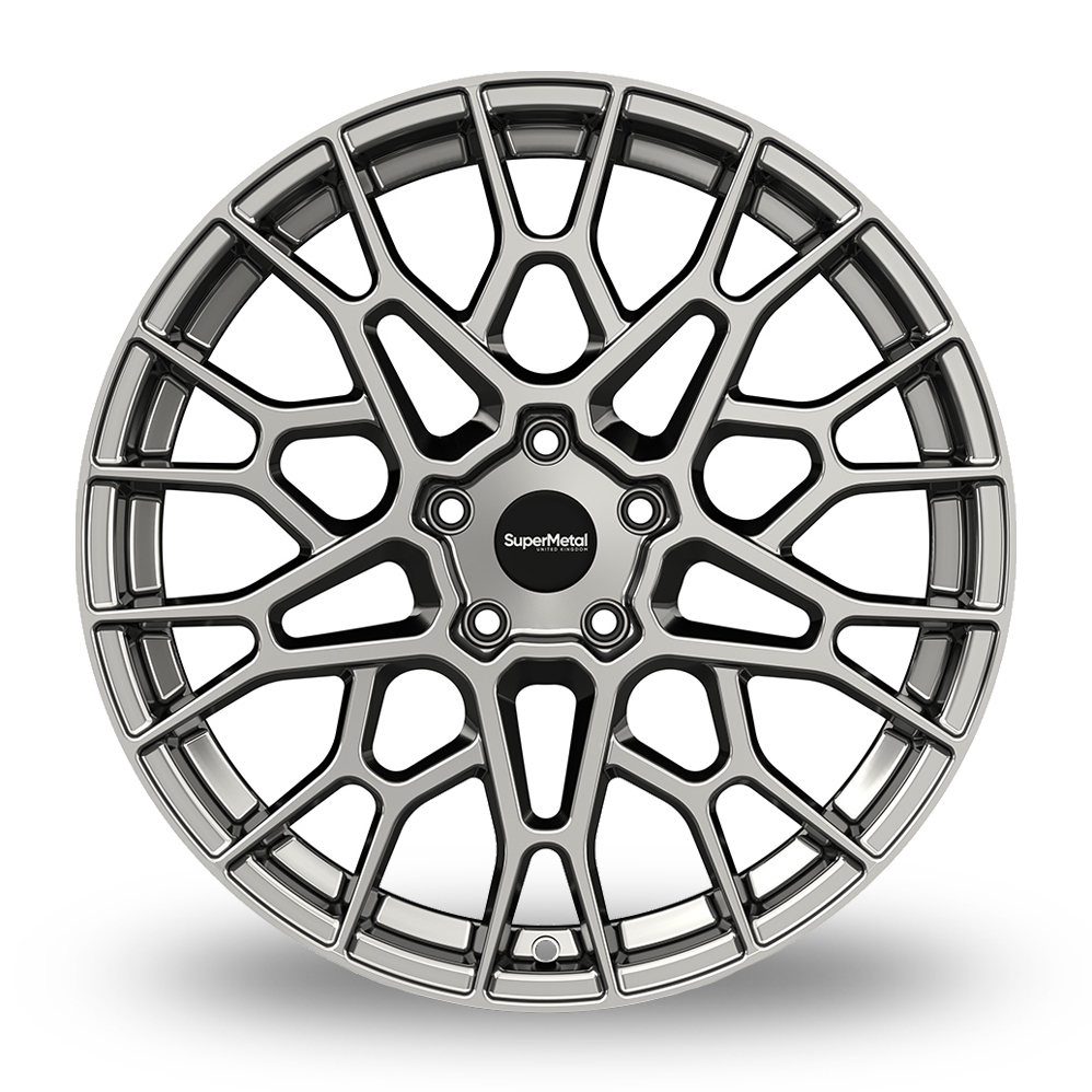 20" SuperMetal Cell Hyper Silver Alloy Wheels