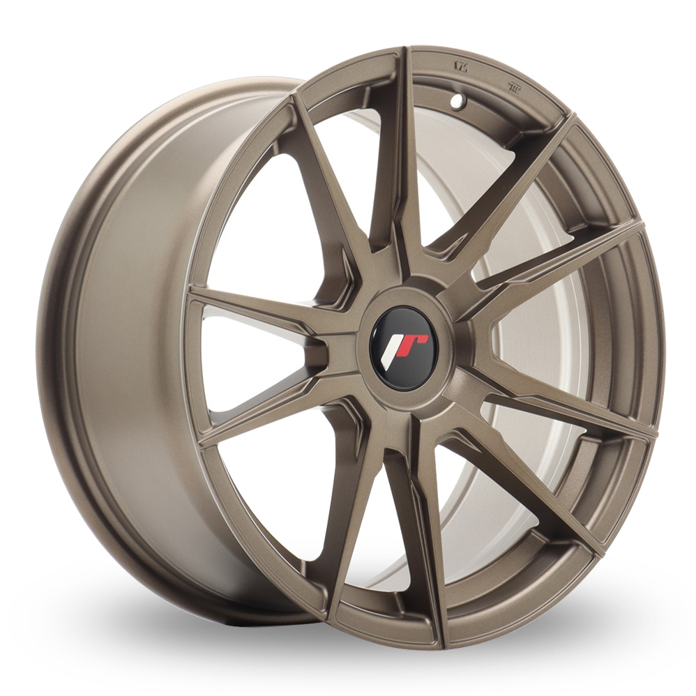 Japan Racing JR21 (7x17) (Custom Fitment) Matt Bronze Alloy Wheels