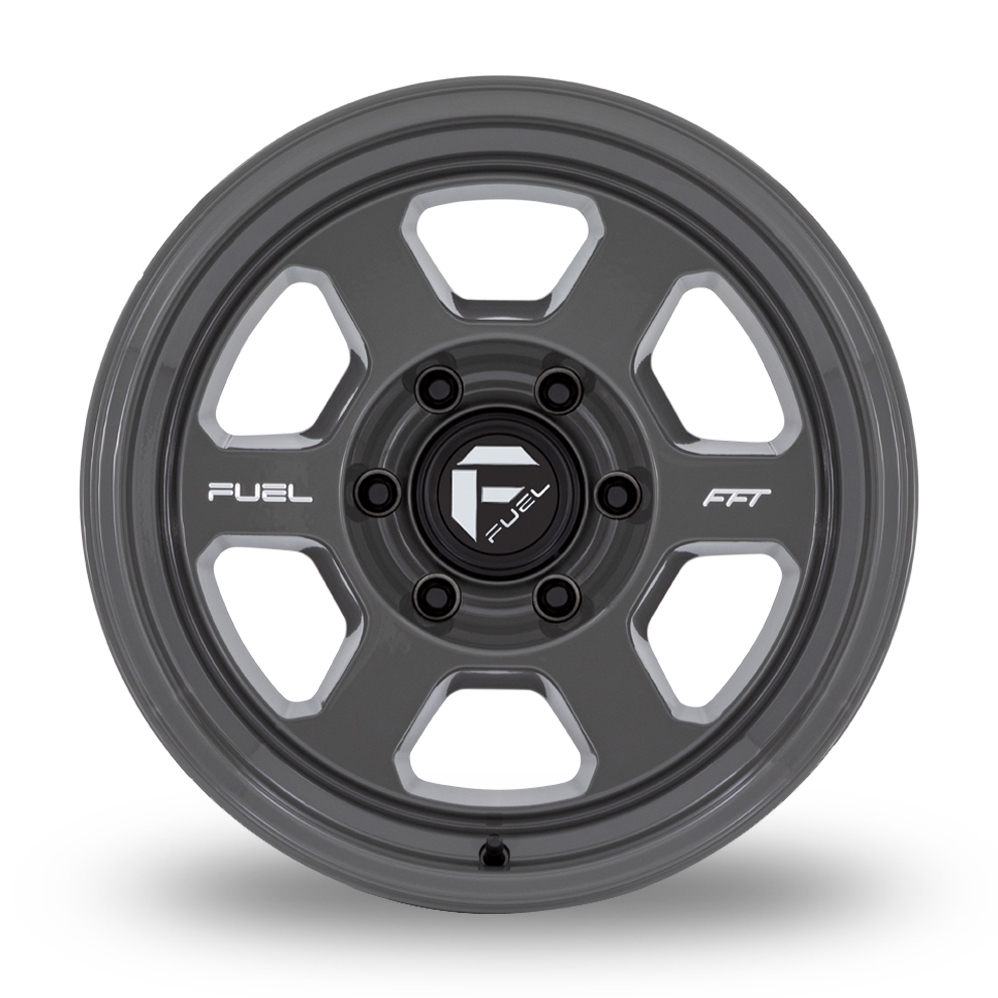 17" Fuel Off-Road FC860 Hype Battleship Grey Alloy Wheels