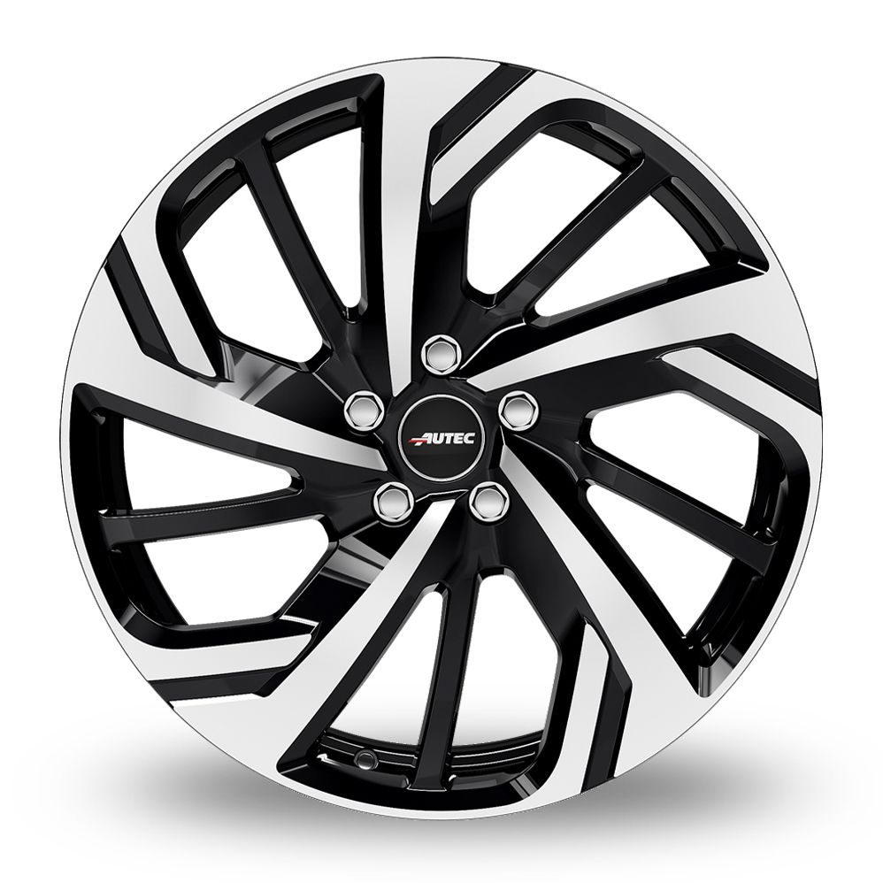 19" Autec Rixon Black Polished Alloy Wheels