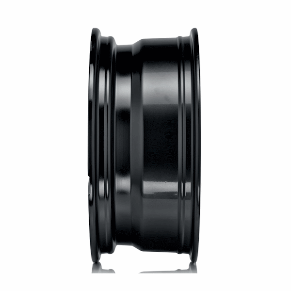 18" MSW (by OZ) 50-4 Gloss Black Alloy Wheels