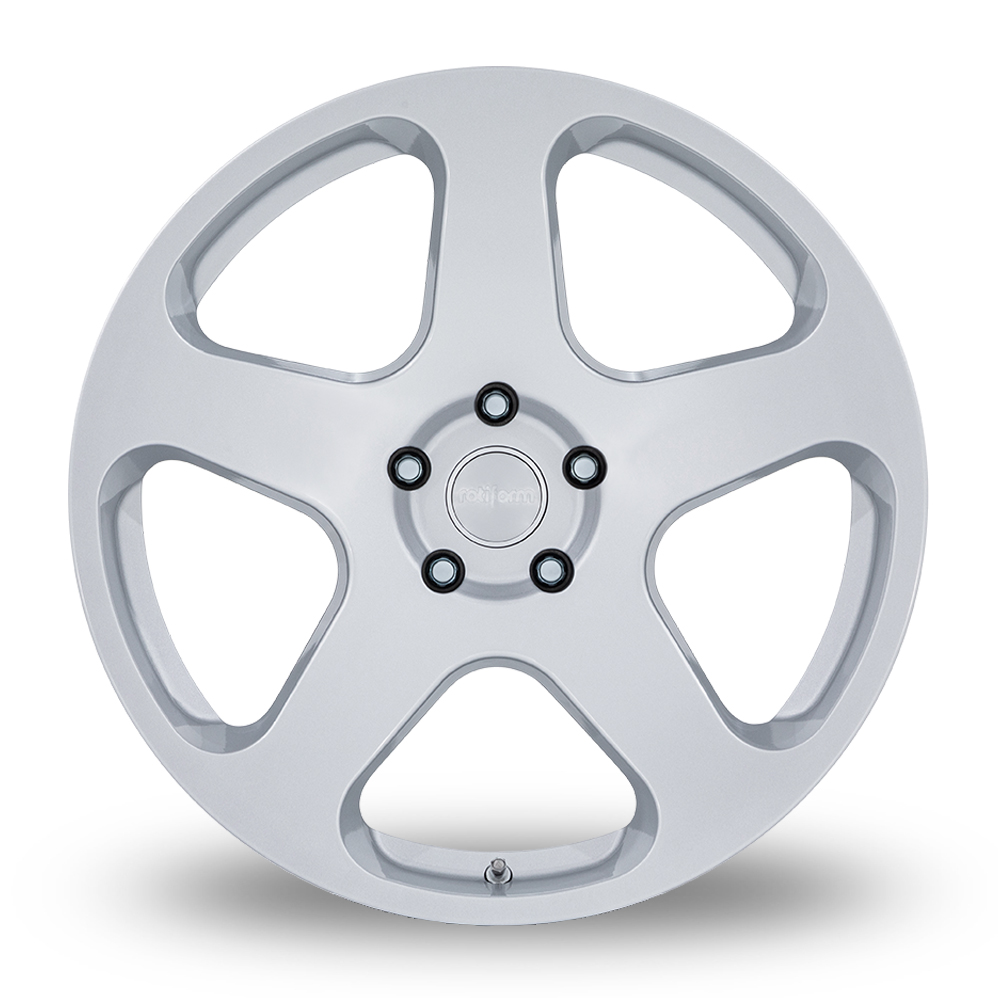20" Rotiform RC200 NUE Gloss Silver Alloy Wheels