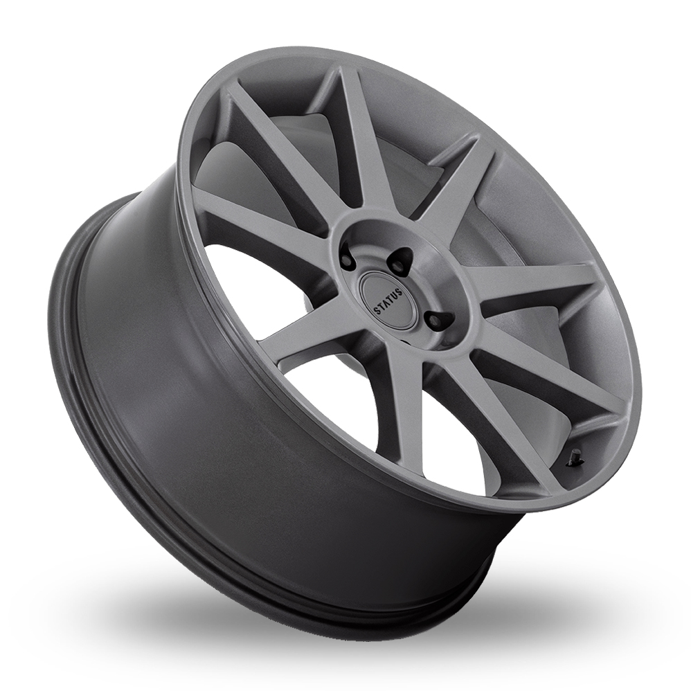 24" Status Mammoth Matt Anthracite Alloy Wheels