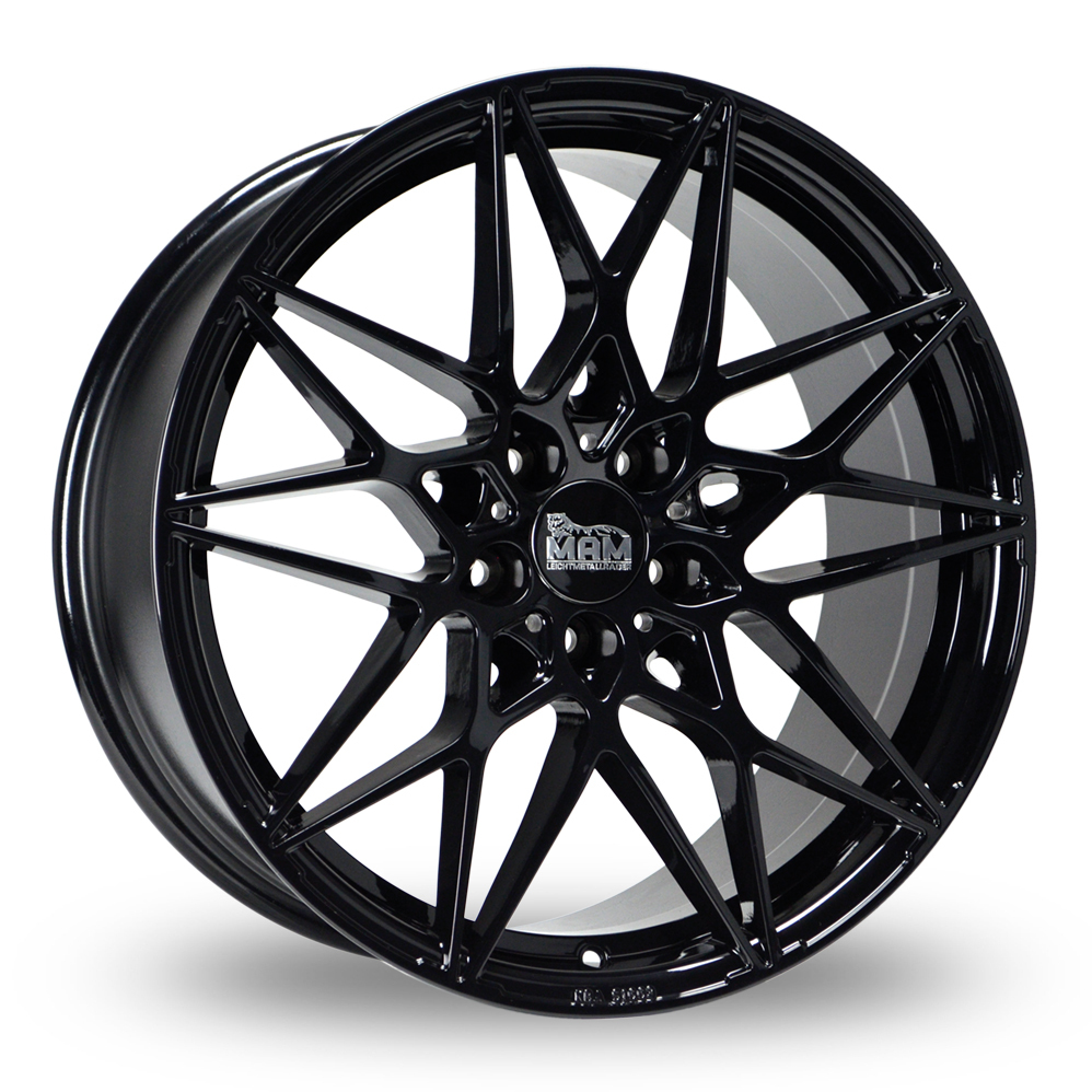MAM B2N Gloss Black Alloy Wheels