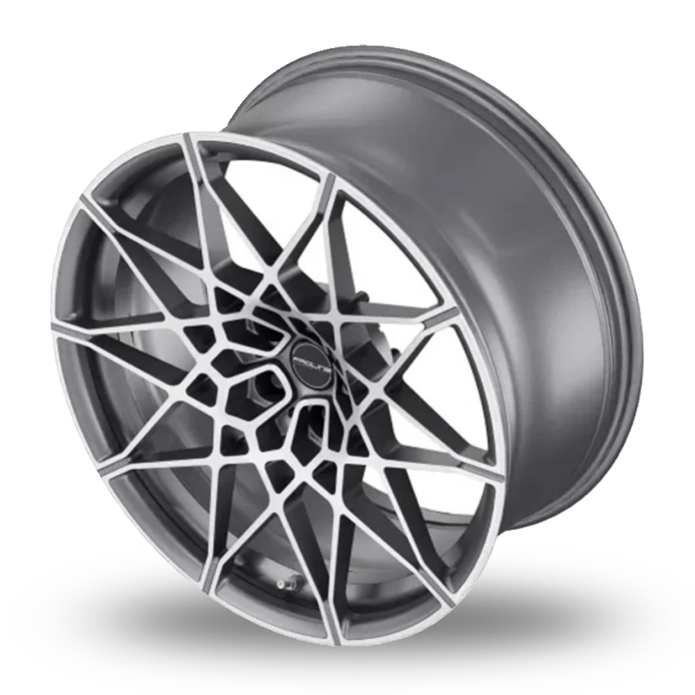 21" Proline PFM Forged Matt Grey Polished Alloy Wheels