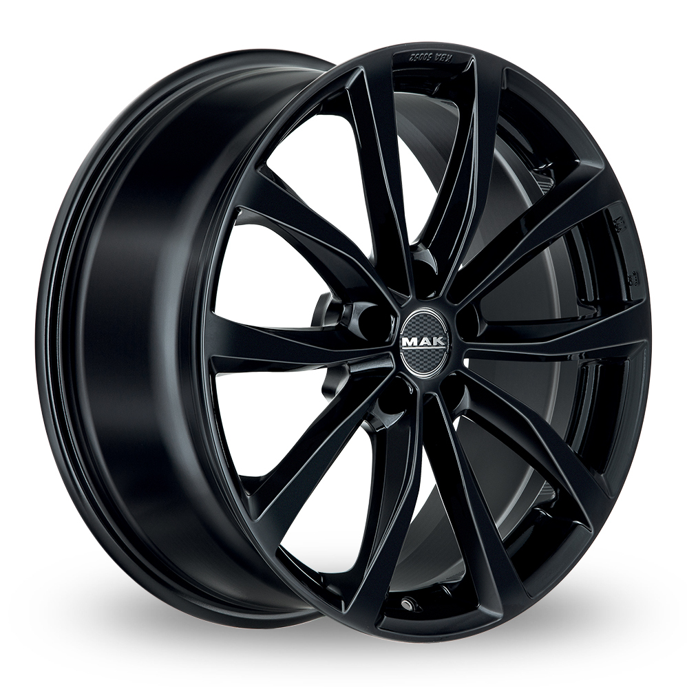 17" MAK Wolf Gloss Black Alloy Wheels