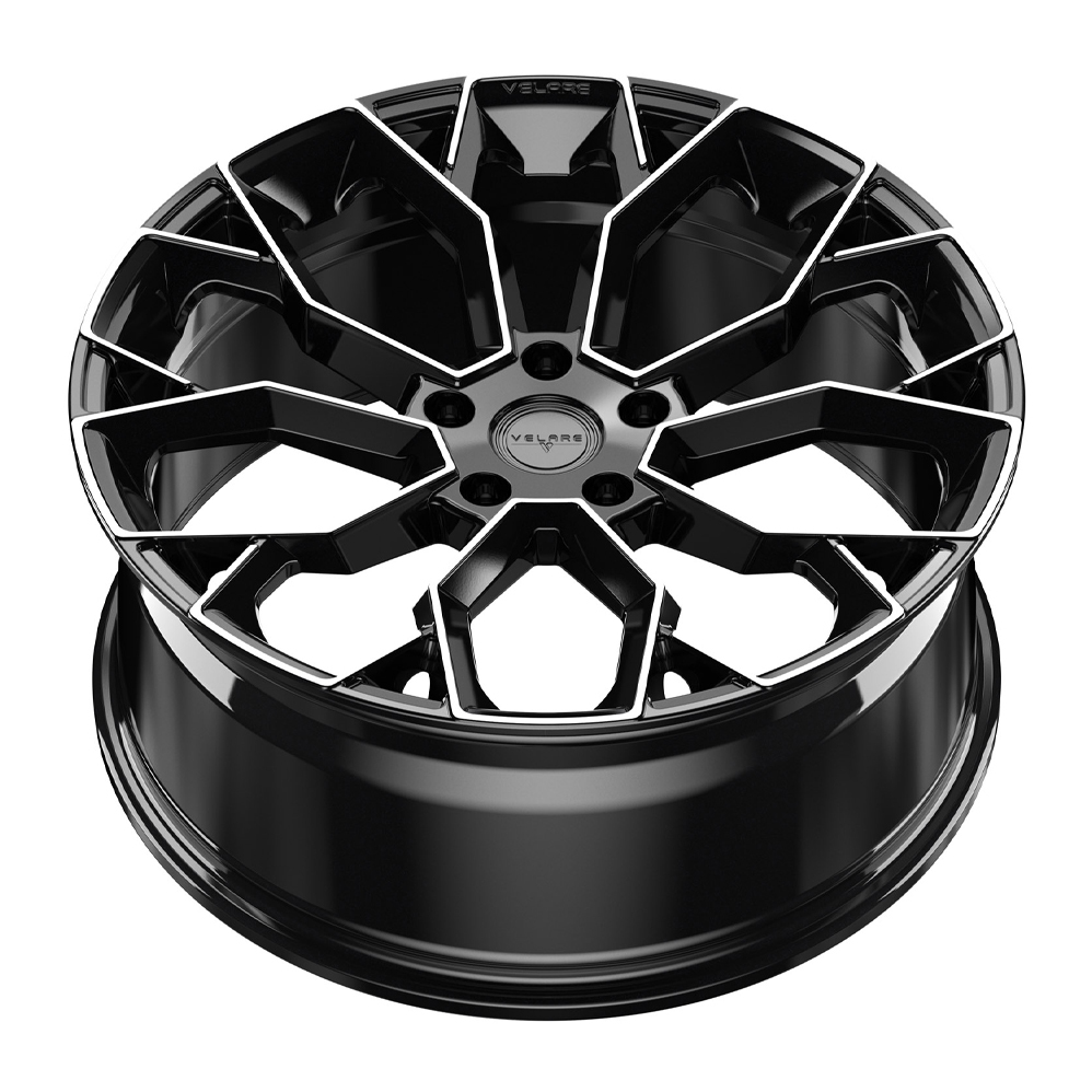 22" Velare VLR15 Gloss Black Machined Alloy Wheels