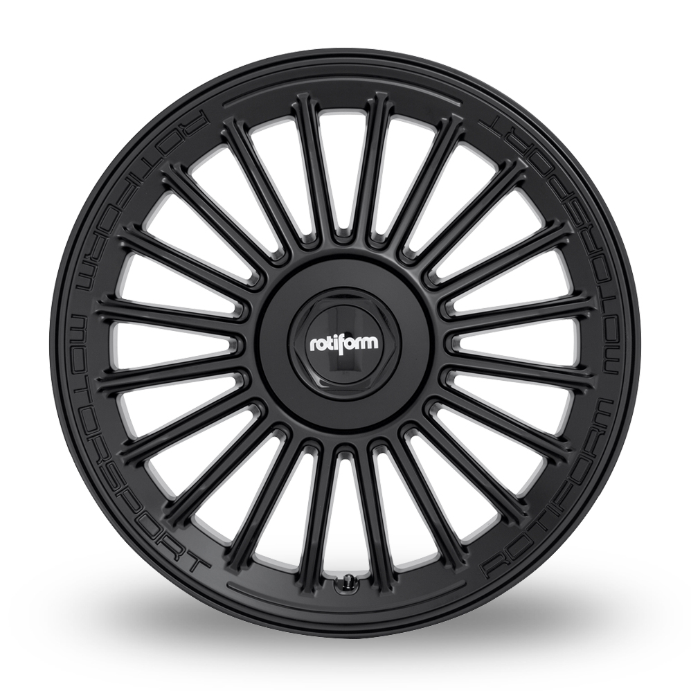 19" Rotiform R161 BUC-M (EU Warehouse) Matt Black Alloy Wheels