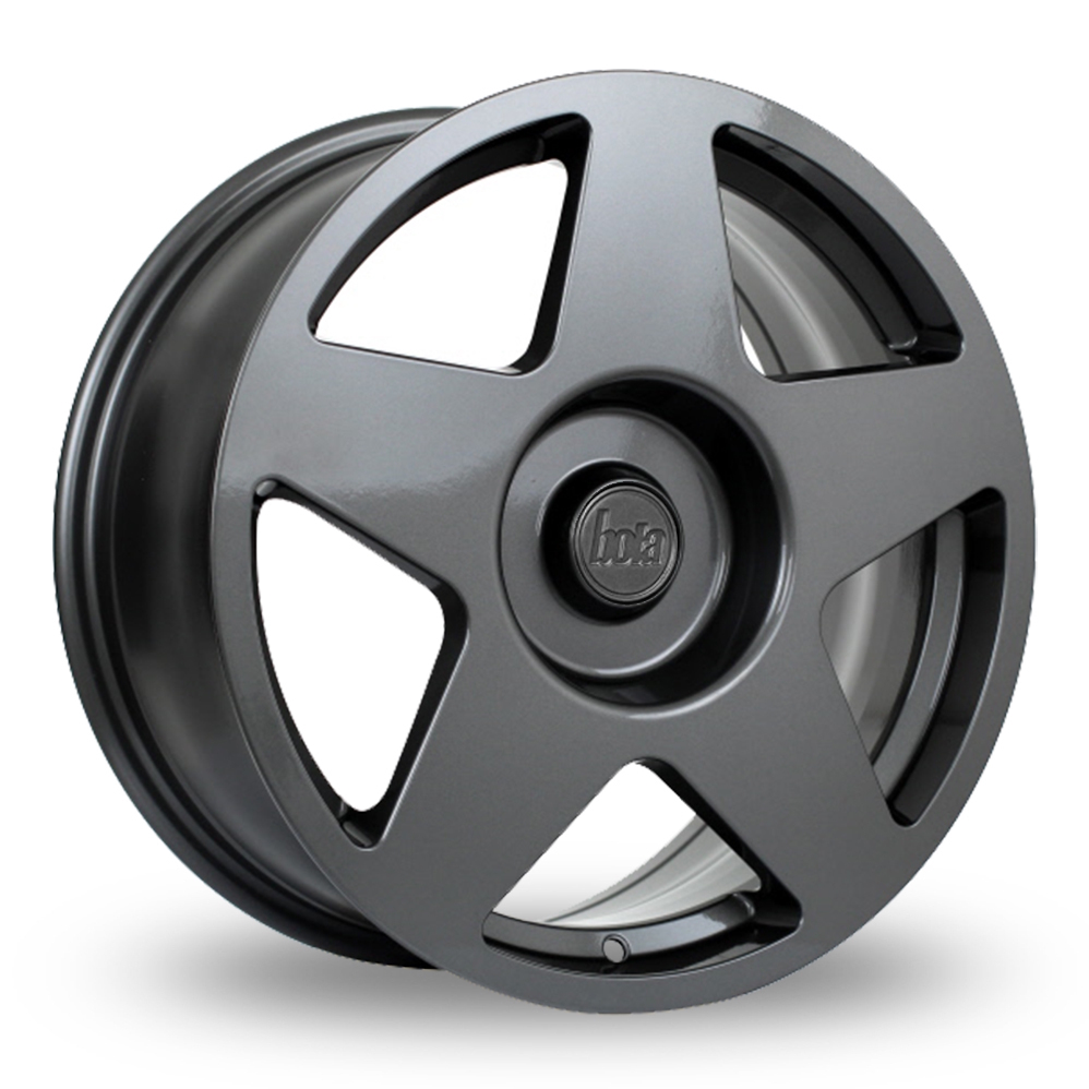Bola B10 Gloss Gunmetal Alloy Wheels
