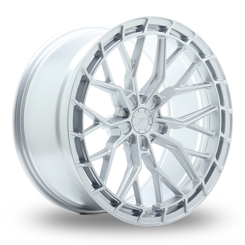 Japan Racing JR48 (9.5x19) (Custom Fitment) Hyper Silver Alloy Wheels