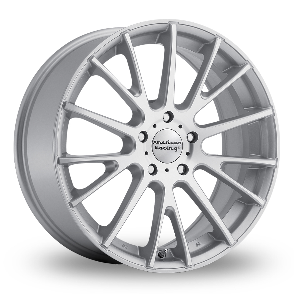 American Racing AR904 (USA Warehouse) Silver Machined Alloy Wheels