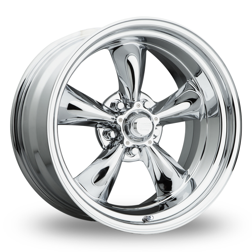 10x20 5x127 ET6 American Racing Vintage VN615 Torq Thrust II 1 PC (EU Warehouse) (Chrome) (83.1cb) (771kg Load) (13.1kg Weight) Alloy Wheels