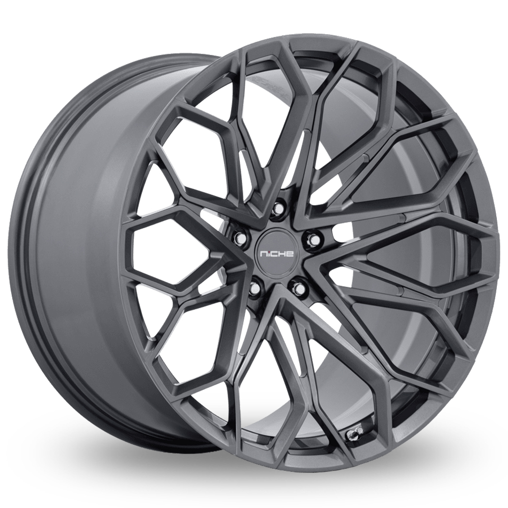 Niche NC600 Manta (USA Warehouse) Satin Gunmetal Alloy Wheels