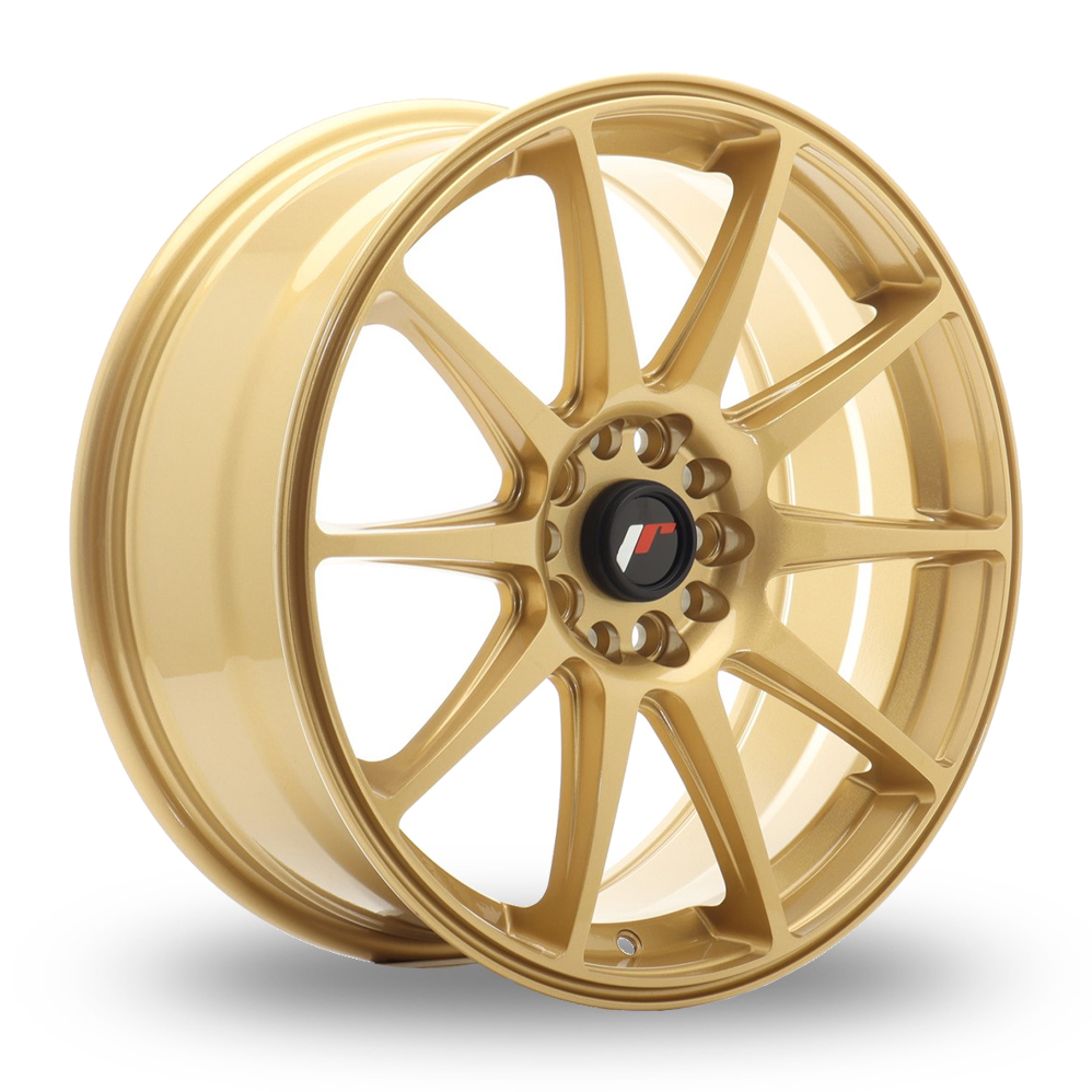 17" Japan Racing JR11 (7x17) Gold Alloy Wheels