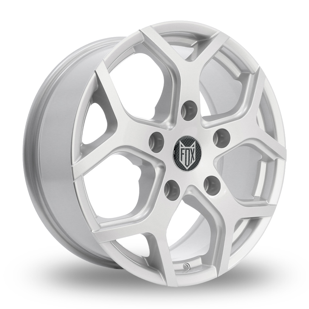 Fox Racing FXC4 Silver Alloy Wheels