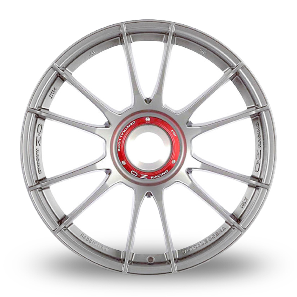 19" OZ Racing Ultraleggera HLT CL Matt Race Silver Alloy Wheels