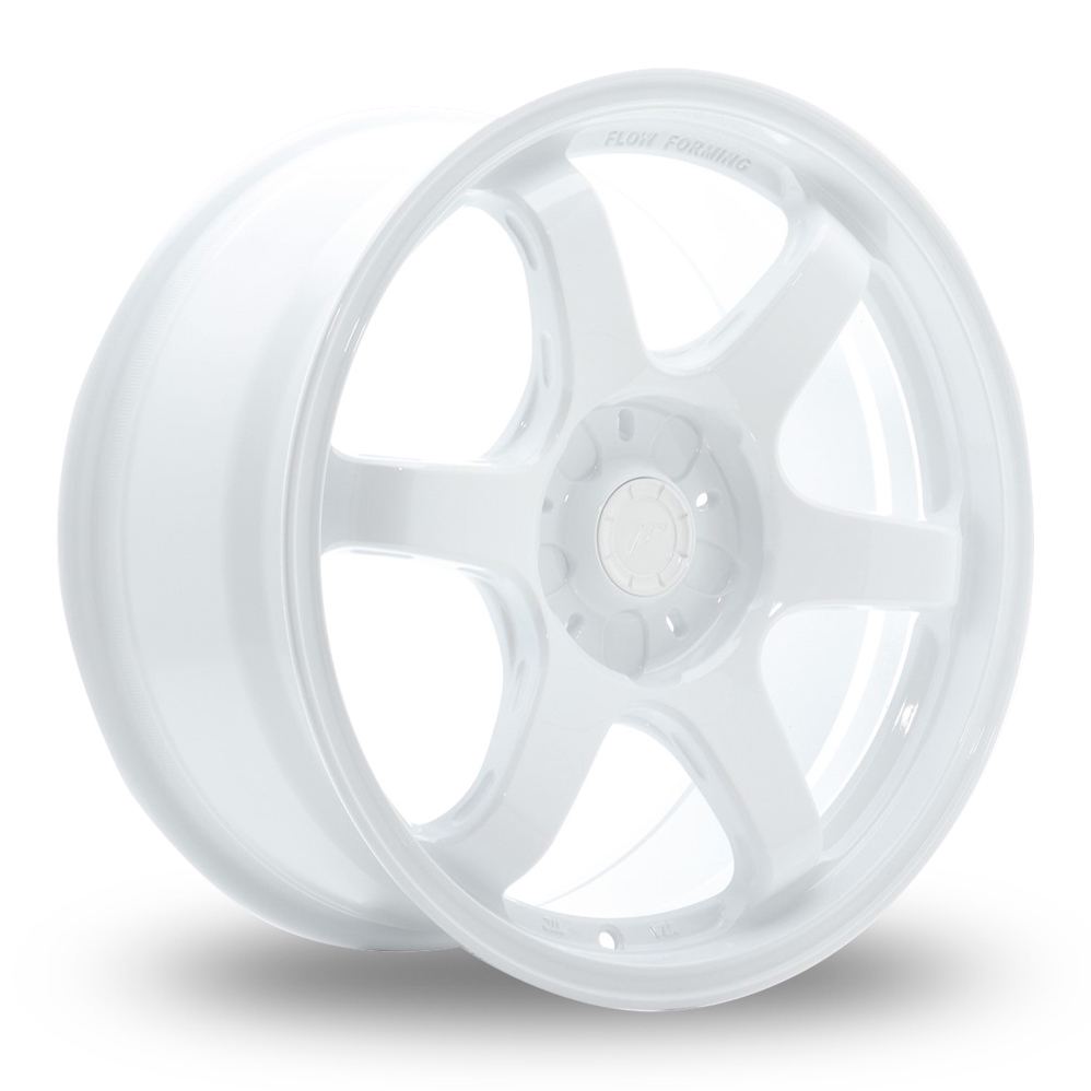 Japan Racing SL-03 (8x17) (Custom Fitment) White Alloy Wheels