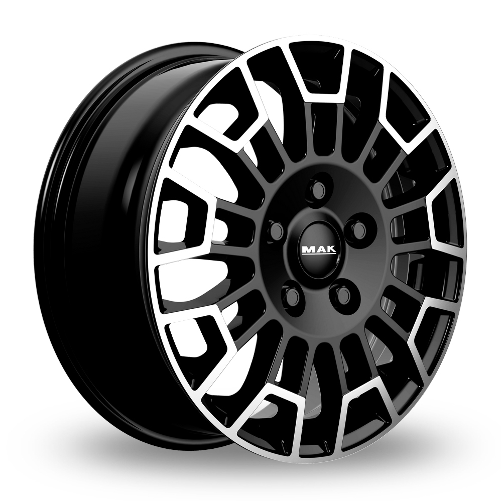 17" MAK Nomad Black Mirror Alloy Wheels