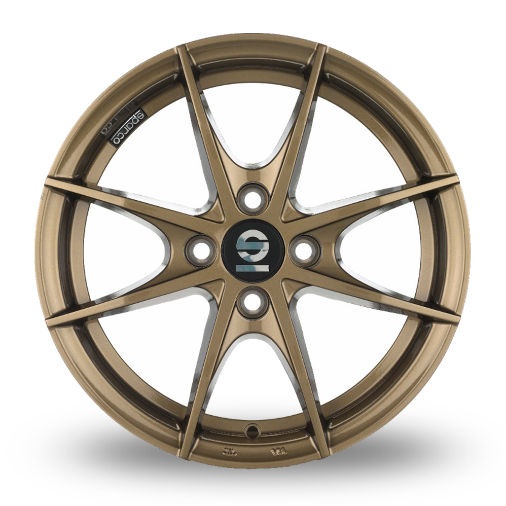 15" Sparco Trofeo 4 Gloss Bronze Alloy Wheels