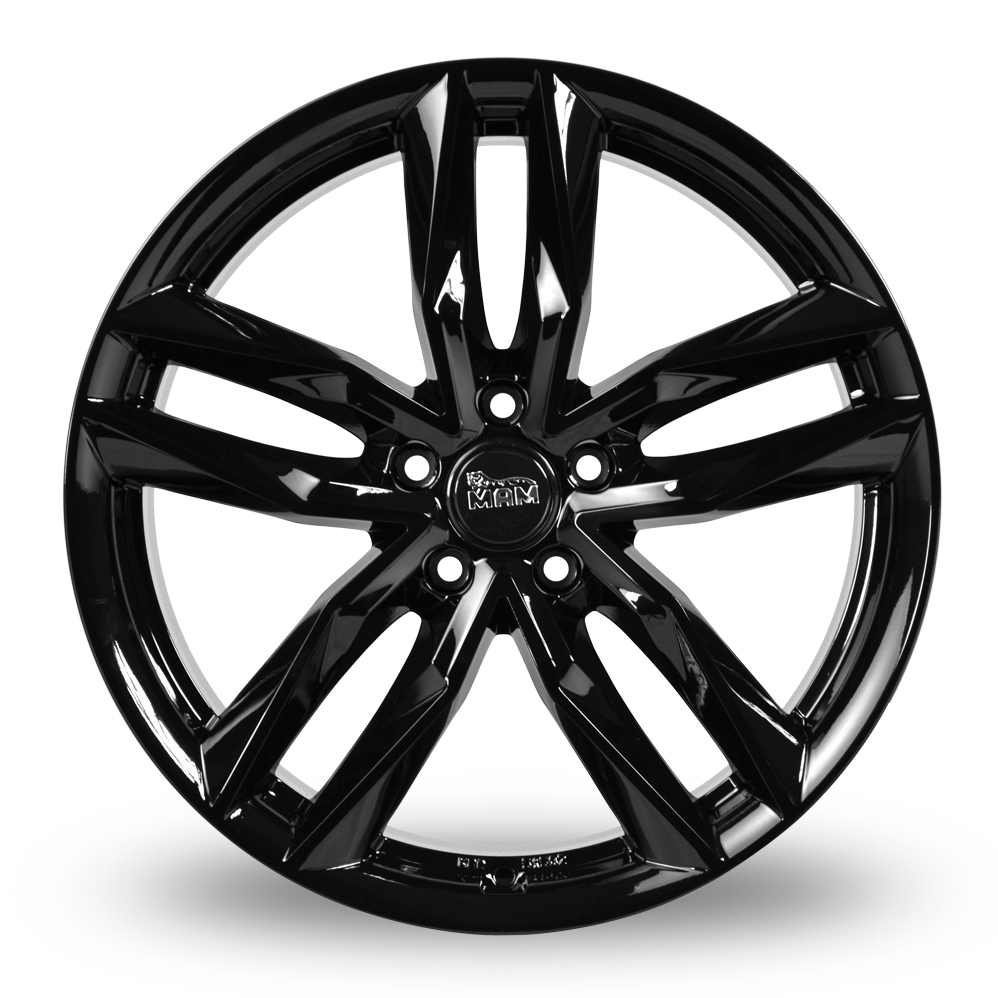 16" MAM RS3 Gloss Black Alloy Wheels