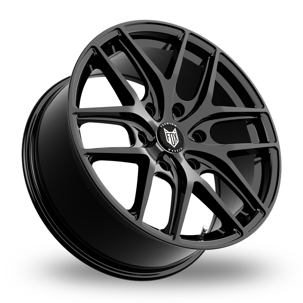 18" Fox Racing WX3 Black Alloy Wheels
