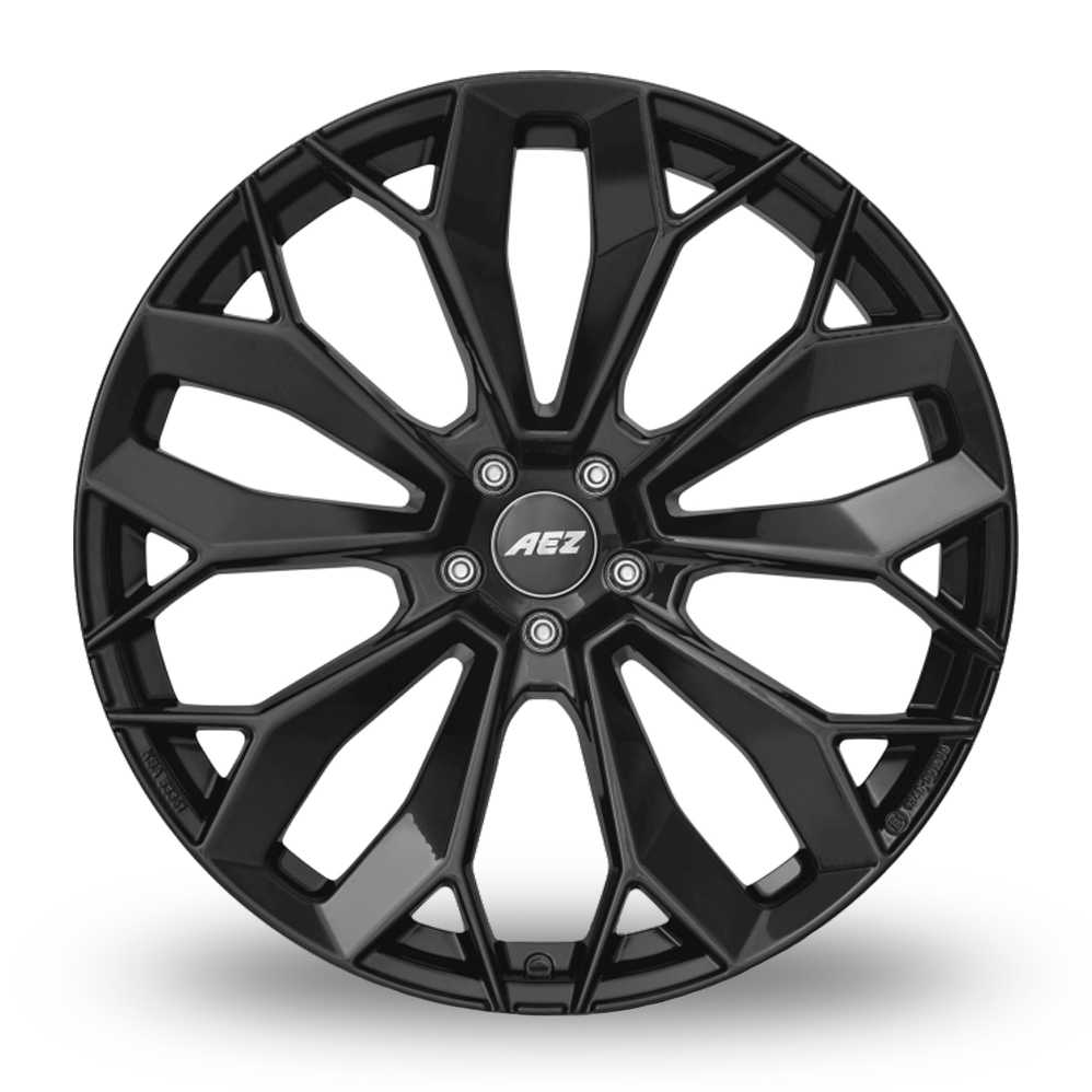 20" AEZ Leipzig Black Alloy Wheels