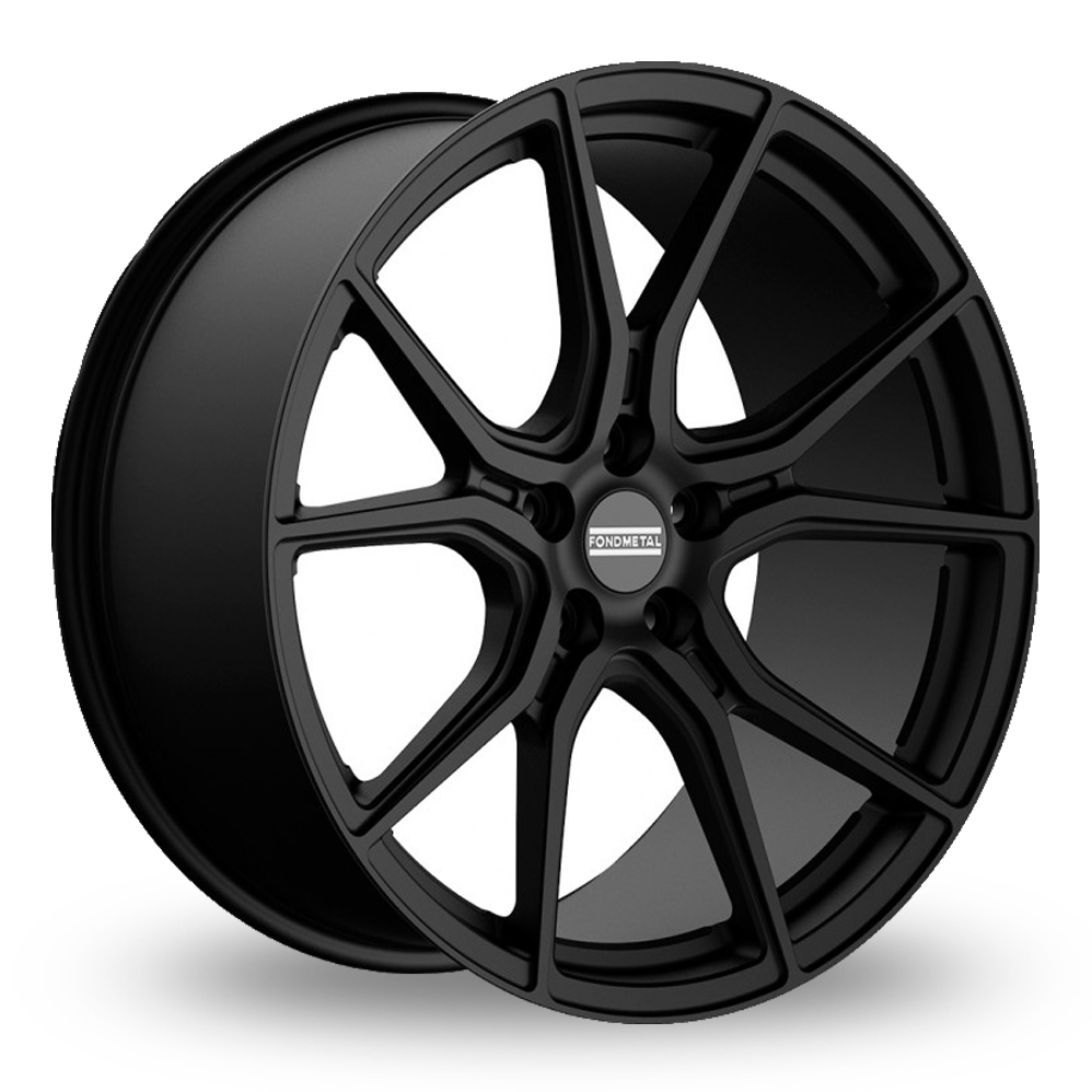 Fondmetal STC45 Matt Black Alloy Wheels
