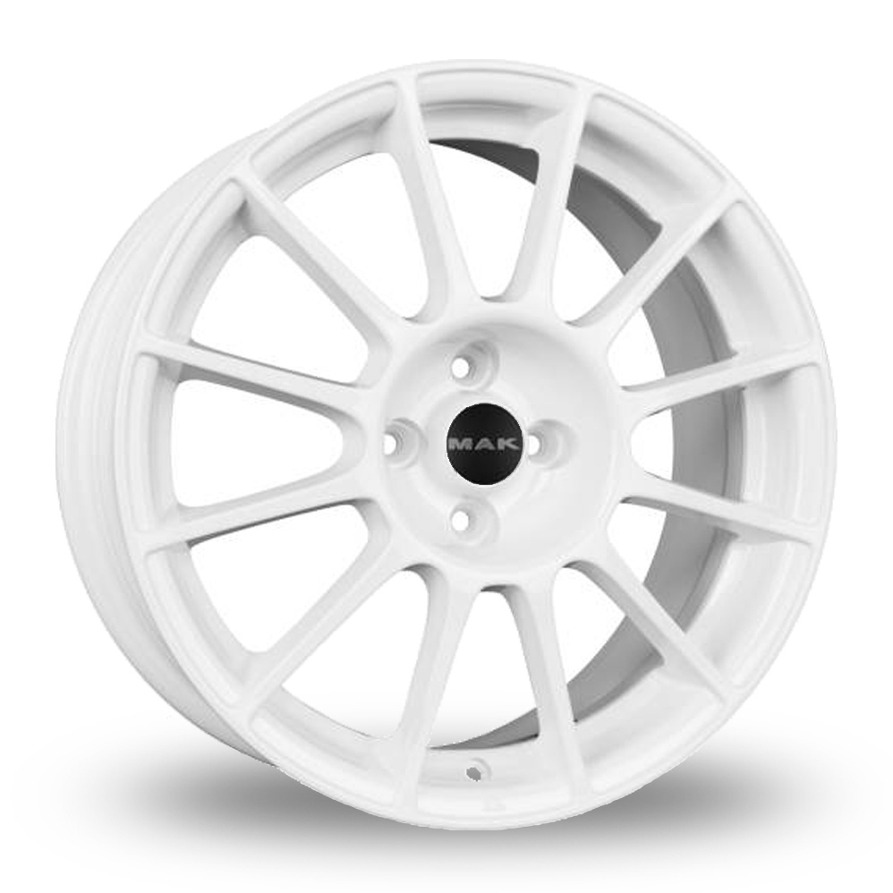 MAK Havalon Gloss White Alloy Wheels