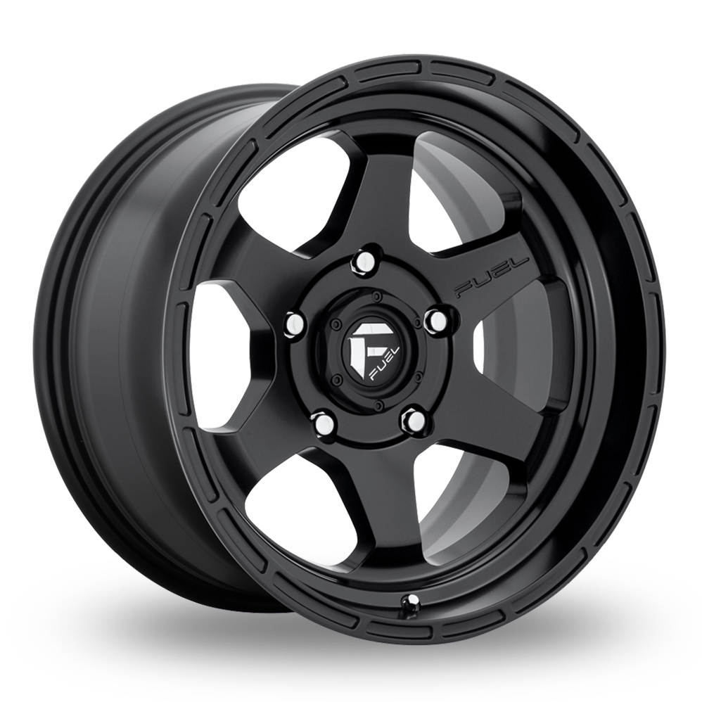 Fuel Off-Road D664 Shok (USA Warehouse) Matt Black Alloy Wheels