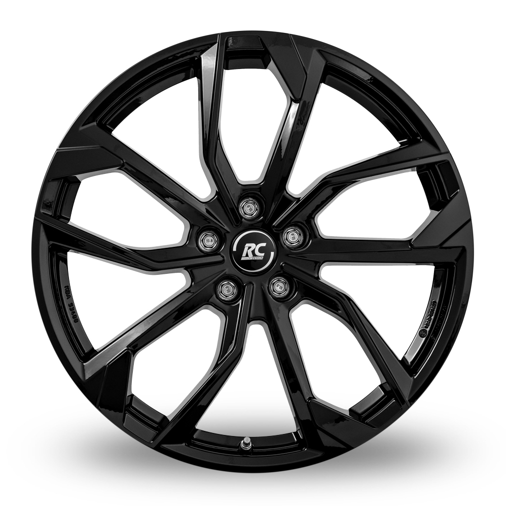 18" RC Design RC34 Gloss Black Alloy Wheels