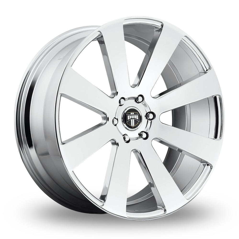 DUB S131 8-Ball (USA Warehouse) Chrome Plated Alloy Wheels