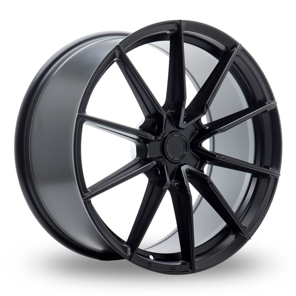 Japan Racing SL-02 (8.5x20) (Custom Fitment) Matt Black Alloy Wheels