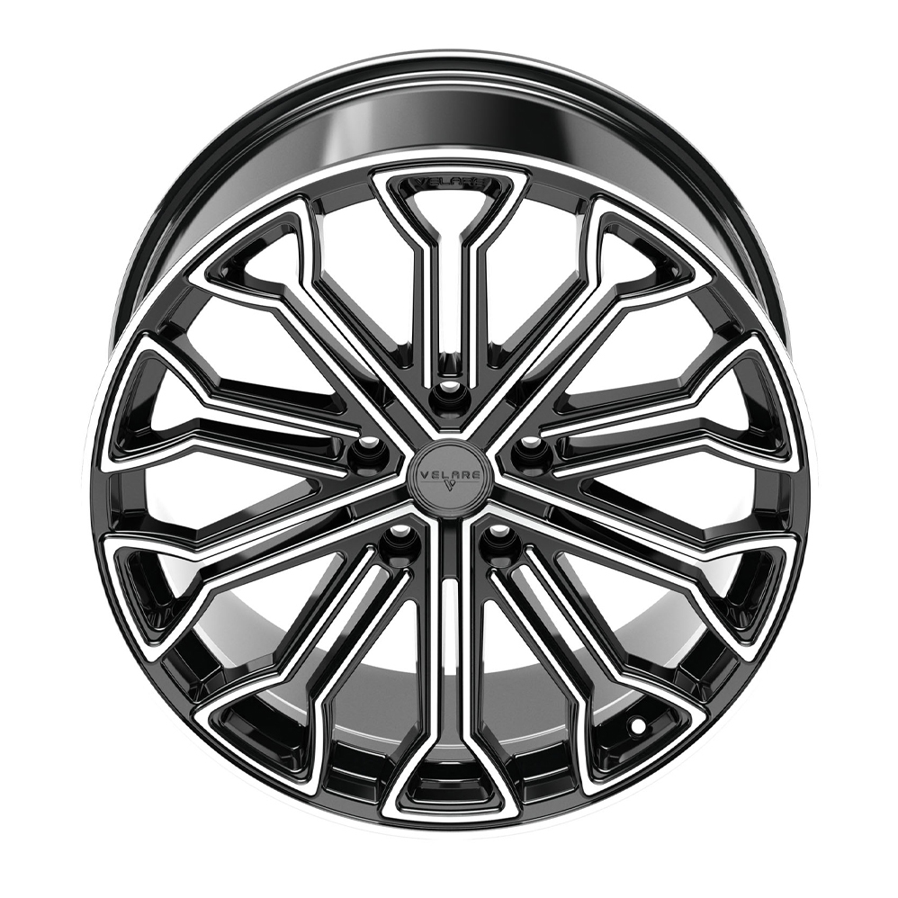 20" Velare VLR04 Gloss Black Machined Alloy Wheels