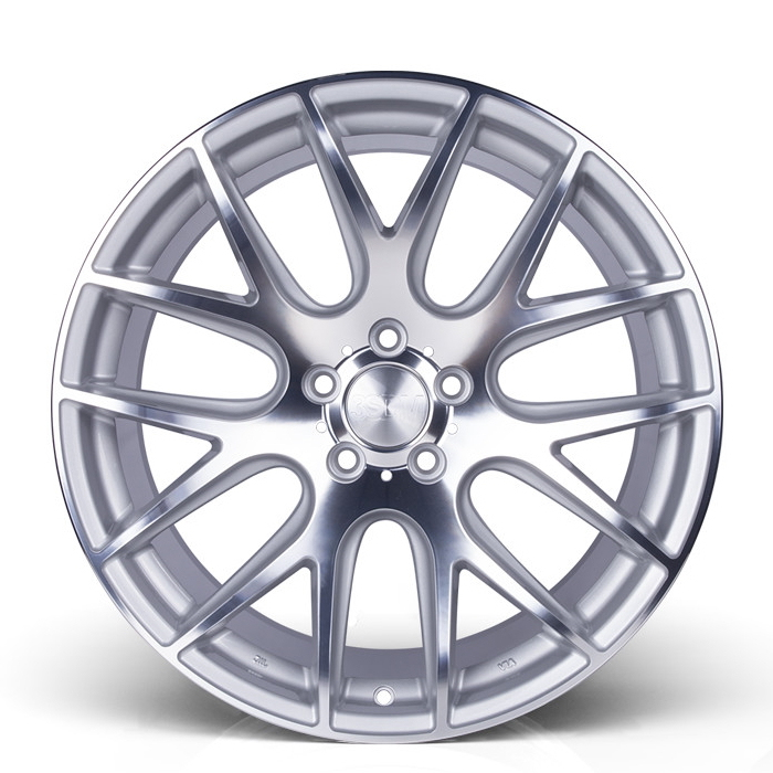 18 Inch 3SDM 0.01 SF Silver Polished Alloy Wheels