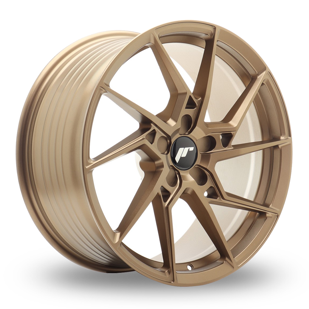 Japan Racing JR33 (8.5x19) (Custom Fitment) Matt Bronze Alloy Wheels