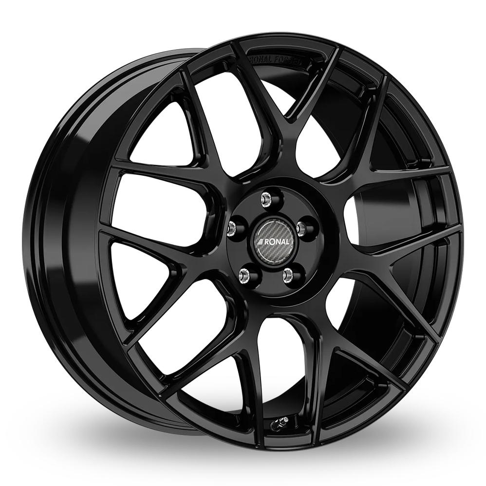 Ronal RF1 Forged Matt Black Alloy Wheels