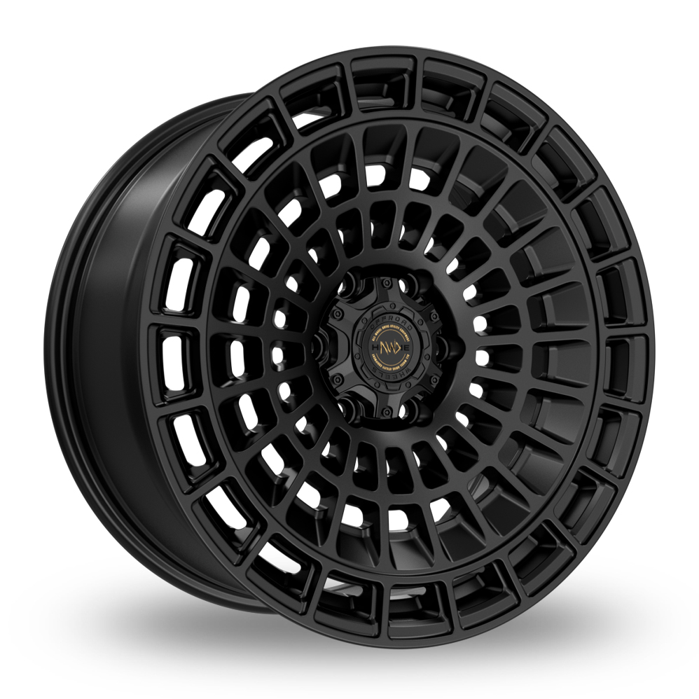 Hawke Rage Matt Black Alloy Wheels