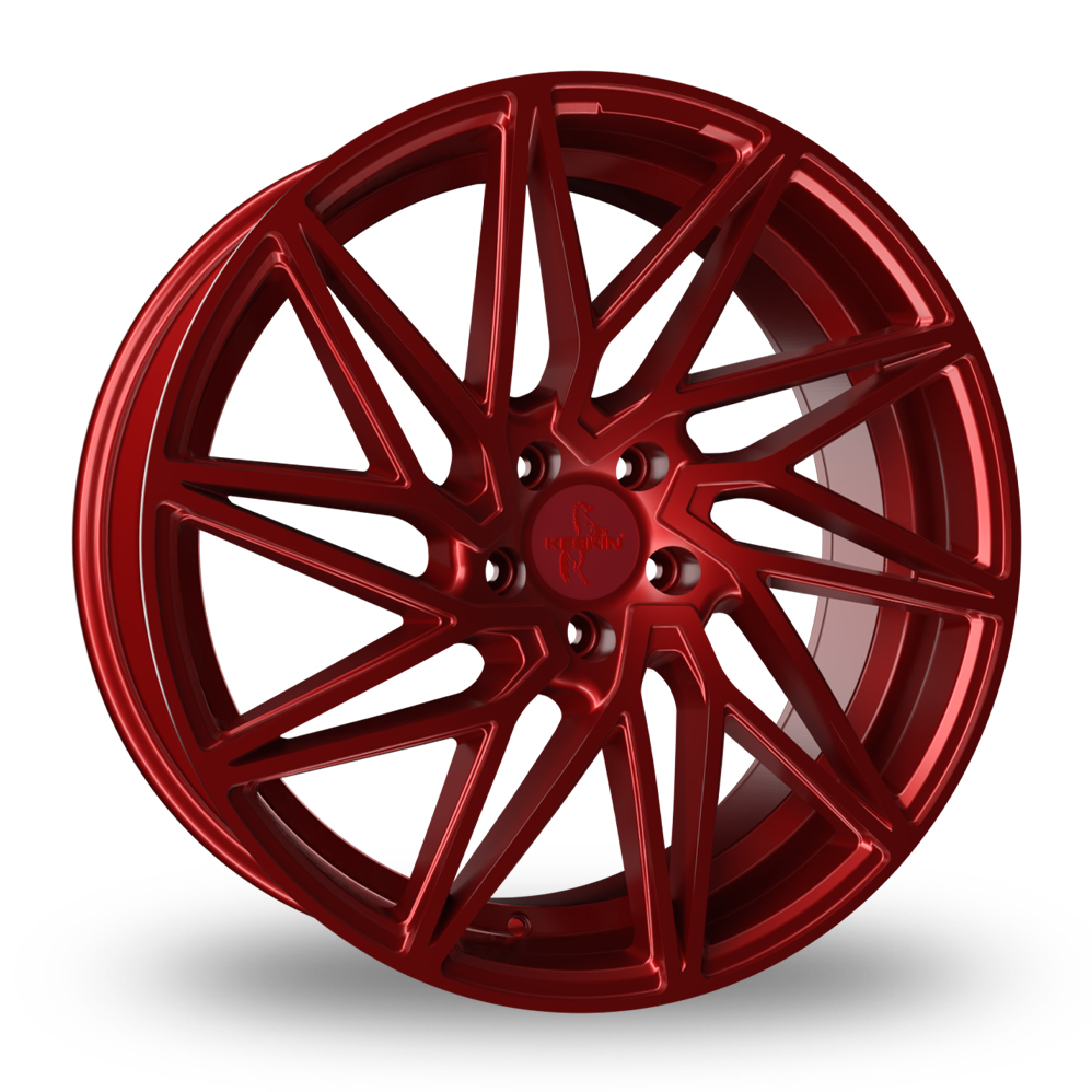 Keskin Tuning KT20 Candy Red Alloy Wheels